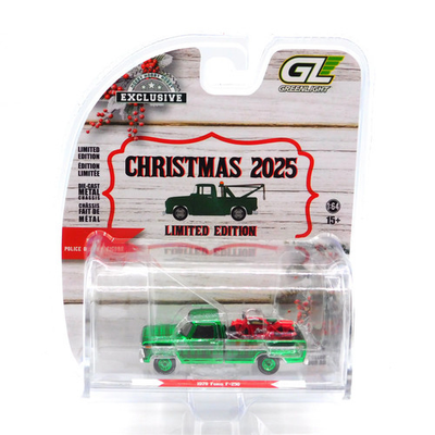 #ad Green Machine 1978 Ford F 250 2025 Christmas Hobby Exclusive 1:64 Diecast $24.99
