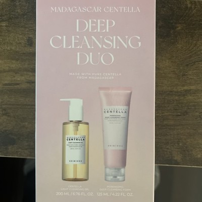 SKIN1004 Madagascar Centella Cleansing Set   Light Oil & Poremizing Foam