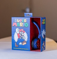 🎧 Super Mario Official Nintendo Folding Headphones – Brand New