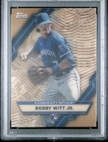 PSA 10 2022 Topps 3D Rookie Class Motion #RCM-17 Bobby Witt Jr RC SP ONLINE EXCL - Image 4 of 4
