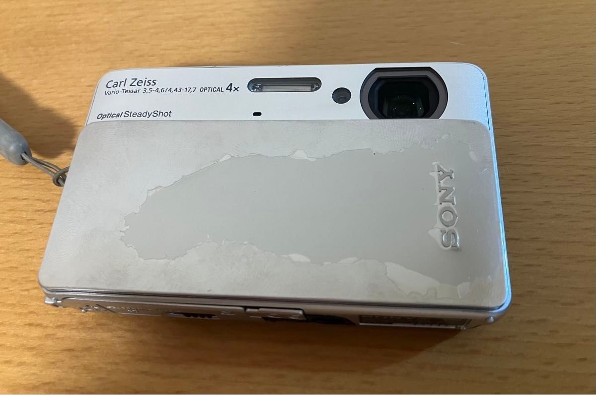 SONY Cyber Shot DSC-TX5 Silver Digital Camera 10.2MP Waterproof