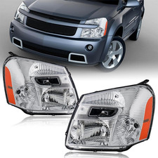 Headlights Assembly with LED for 2005 2006 2007 2008 2009 Chevy Equinox LS LT LT