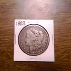 1883 MORGAN SILVER DOLLAR