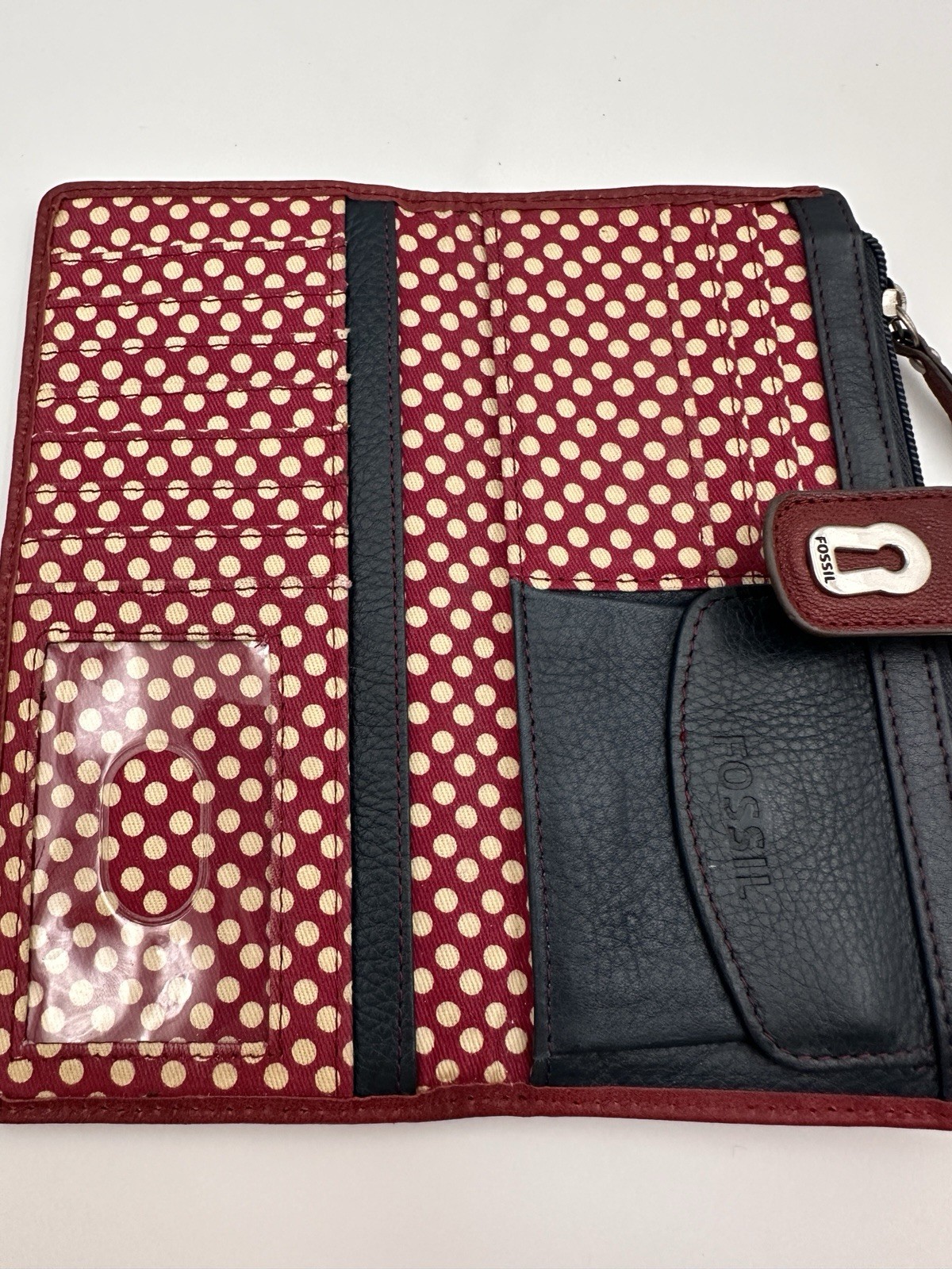 Fossil Ruby Tab Leather Patchwork Floral Mixed Pr… - image 11