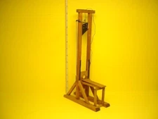 Miniature Guillotine Handcrafted Sir Thomas Thumb 1/12th Scale