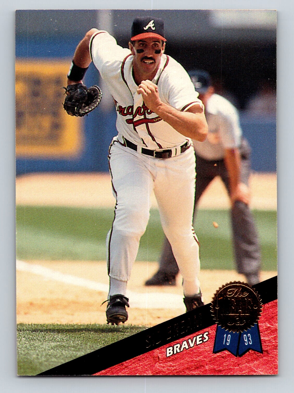 Sid Bream 1993 Leaf #178 Atlanta Braves