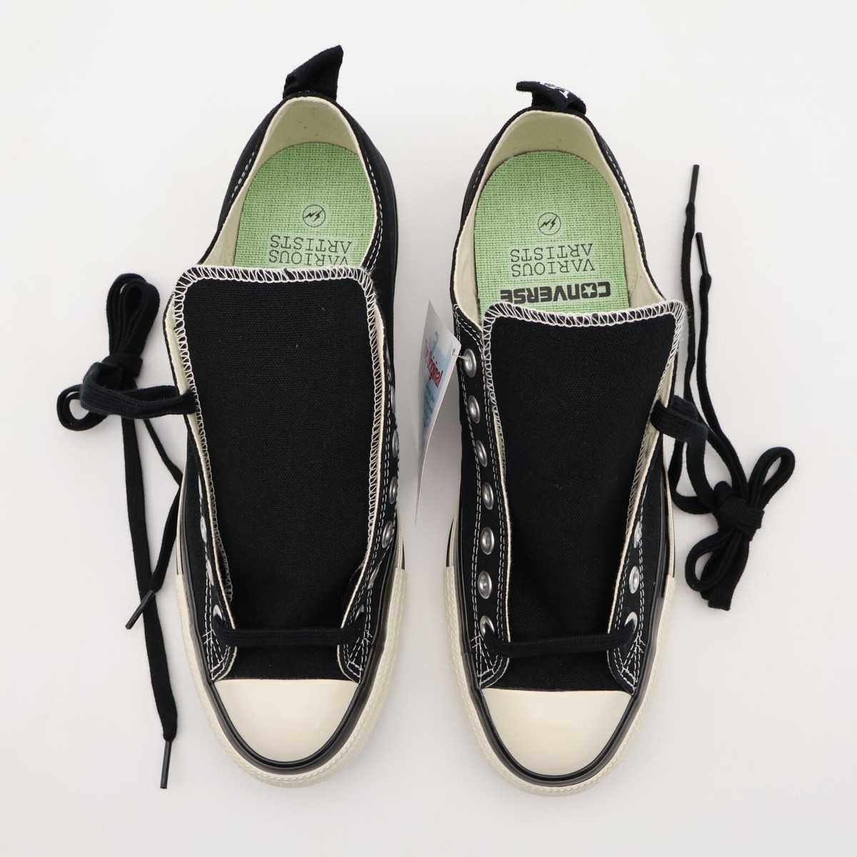 VAA-14000-C FRAGMENT V.A. Converse All Star OX Black (Men's VAA-14000-C FRAGMENT V.A. Converse All Star OX Black (Men's