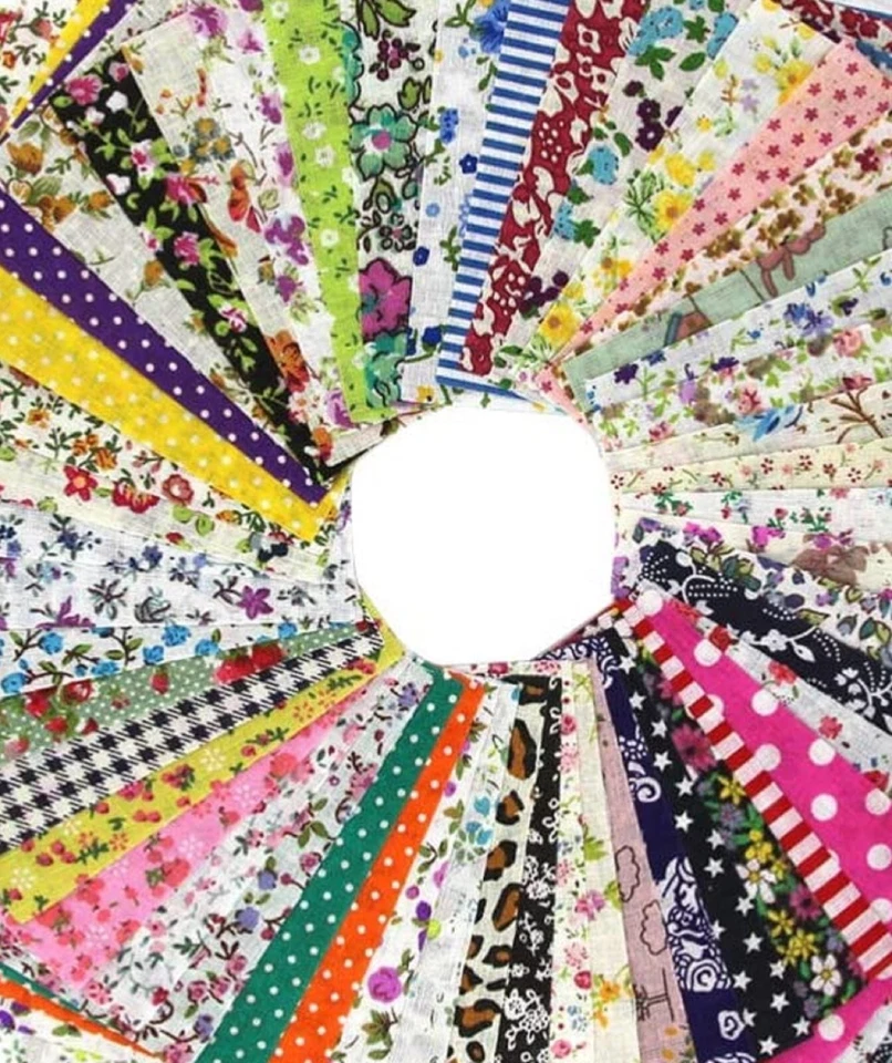 10" Layer Cake Quilt Fabric Squares - 40 Pieces Calico - NO Duplicates - Image 4 of 4