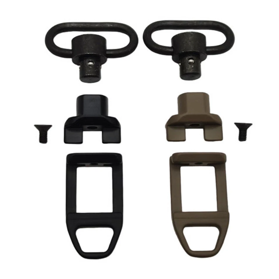 Perfil de punto de montaje adaptador de accesorio giratorio QD Sling para riel Picatinny de 20 mm Foto 4 de 4