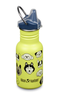 Kindertrinkflasche Klean Kanteen Sippy - Dogs, inkl. Namensgravur