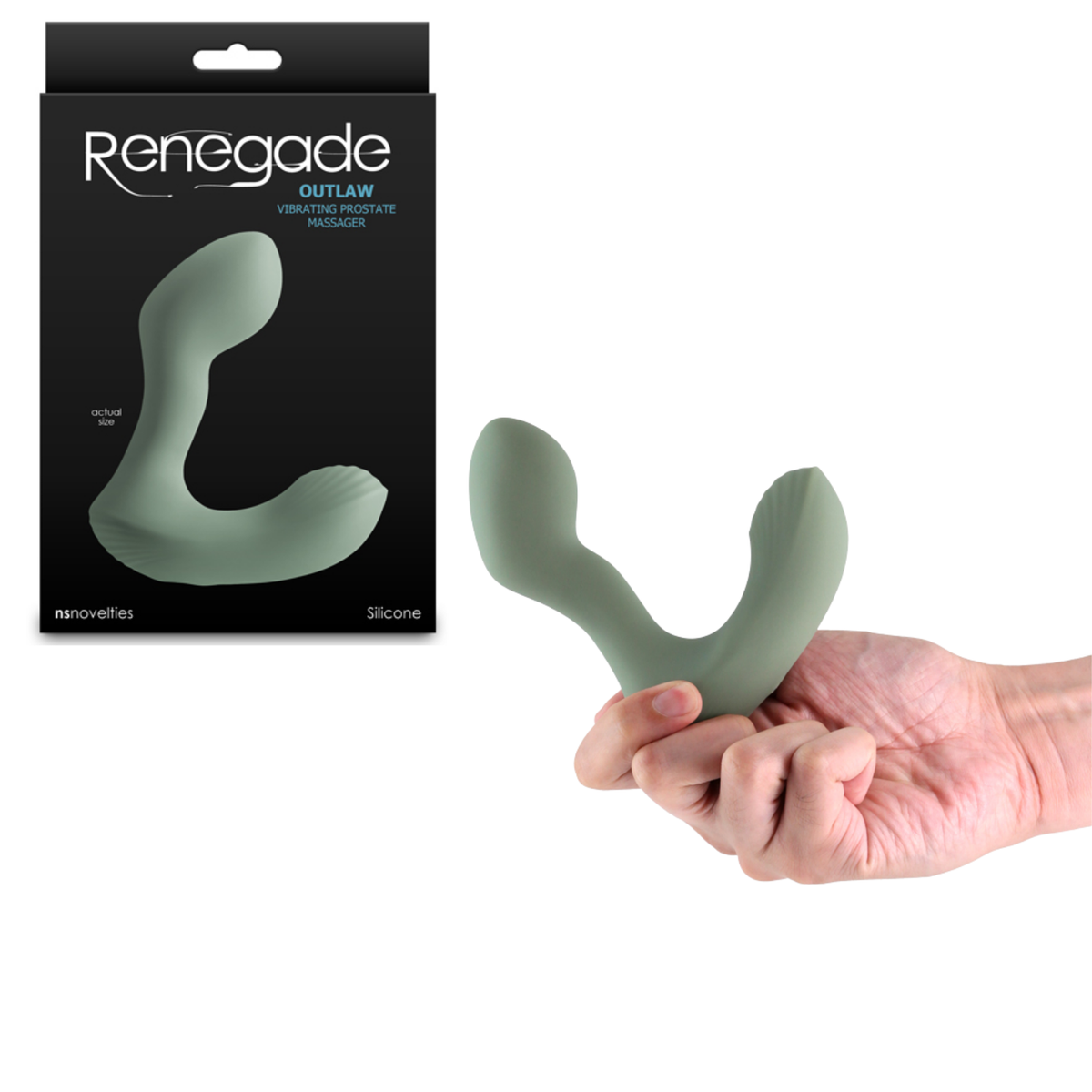 renegade vibrating massager Renegade Mach 2 Rechargeable Silicone Vibrating Prostate Stimulator with main image 1