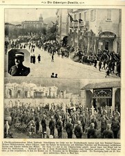 Beerdigung des Schweizer Oberstkoprskommandant Alfred Aud&eacute;oud in Locarno v. 1918