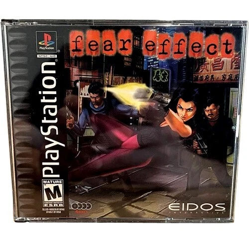 PS1 Fear Effect *COMPLETE (W/Case, Booklet & 4 Discs)* 2000 playstation 1 eidos - Image 2 of 2
