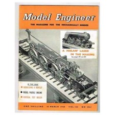 Model Engineer Magazine March 10 1960 mbox3211/d Rebuilding a Bentley - Model pa