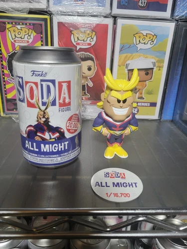 Funko Vinyl Soda: My Hero Academia - All Might. Common