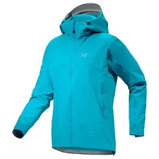 NWT Mens Arc’teryx Gamma Blue Tetra Softshell Hoody  Jacket sz XXL