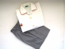 Size 6 Boys Shorts Shirt Set by Health Tex Stantogs Black White Check Shorts