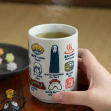 Japan Studio Ghibli Spirited Away YUNOMI Green Tea Cup/made in Japan