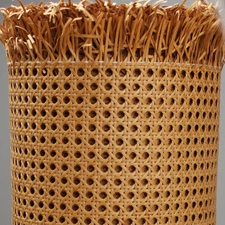 Cane Webbing Sheet Rattan Cane Webbing Roll Material for Furniture Repair DIY US