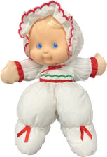 Vintage 1991 Fisher Price Puffalumps Kids Plush Doll Christmas 4098