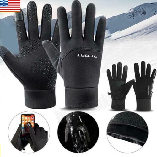 Thermal Windproof Waterproof Winter Gloves Touch Screen Warm Mittens