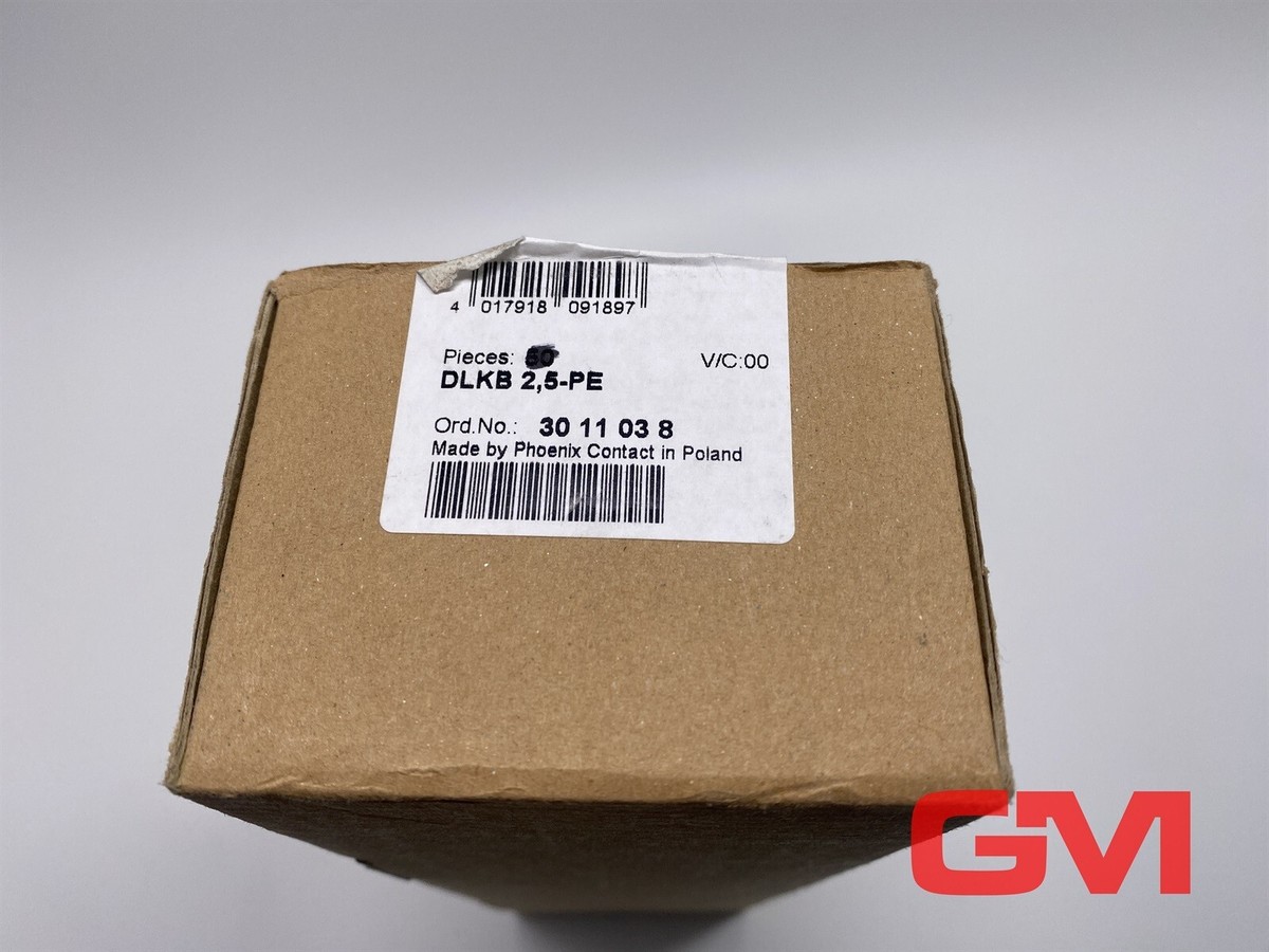 Morsettiera Phoenix Contact DLKB 2,5-PE, Tipo Motore, Modello 3011038, Nuova