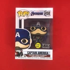 Funko Pop MARVEL AVENGERS - Captain America (GITD) #450 - FYE Exclusive