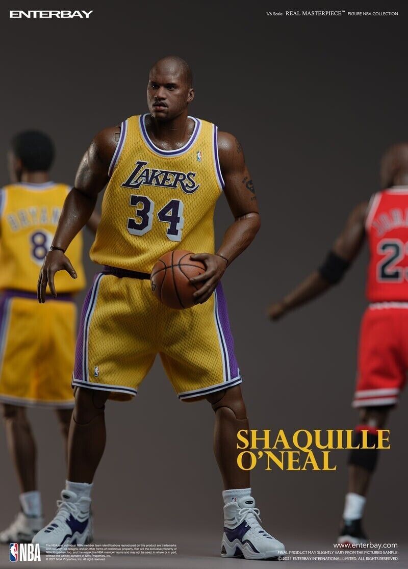 ENTERBAY NBA Shaquille O'Neal 6 in Action Figure - RM1085