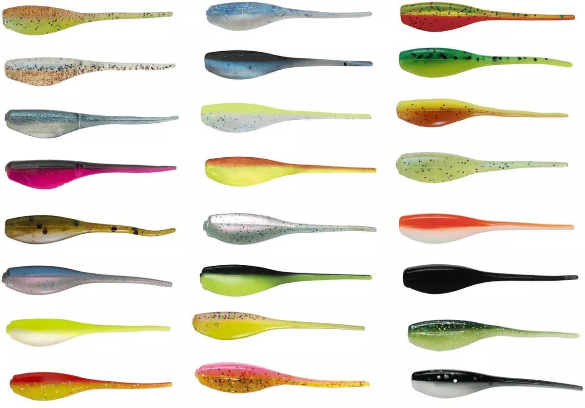 Bobby Garland Baby Shad 2 inch Soft Plastic 18 pack - Crappie & Panfish Bait