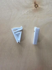 Vent latch for Vinyl Windows, White / Snap in Vent latch sold as a set of 2   B