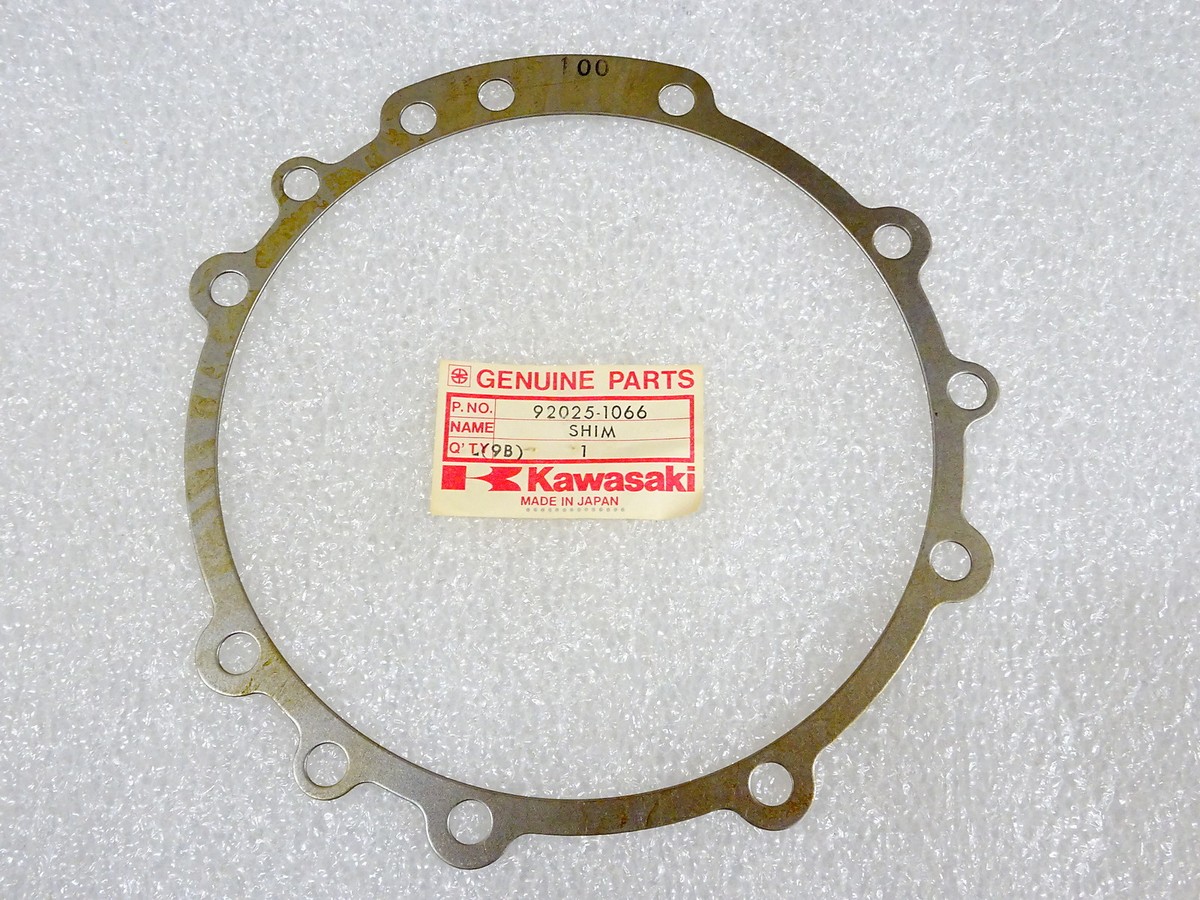 ❋kaku❋になります。 Kawasaki NOS NEW 92025-1066 Shim 1T KZ ZN KZ1100 KZ1000 ZN1100 LTD
