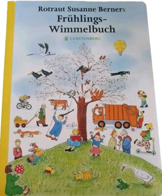 Frühlings-Wimmelbuch von Rotraut Susanne Berner (2023 Kartonbuch) *Neu*