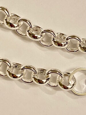 Rolo Chain Necklace Retired Thick Heavy 