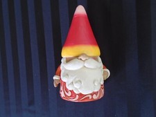 C-690 Jim Shore Heartwood Creek Candy Cane Gnome Small but Sweet