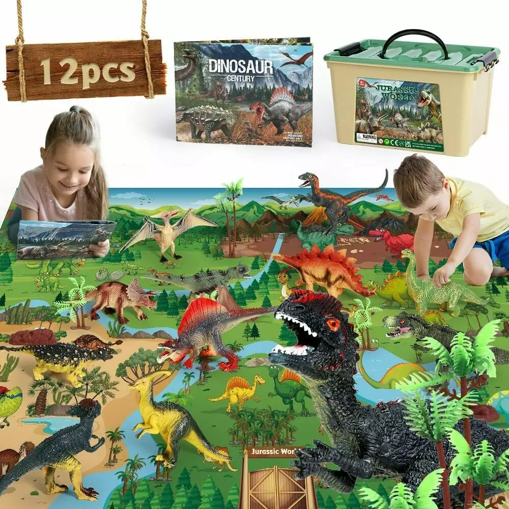 Dinosaur play hotsell mat set