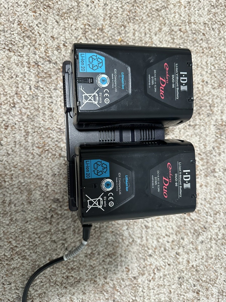 IDX Endura System VL-2 Plus Quick Charger AC Adapter + 2 Duo IDX Endura System VL-2 Plus Quick Charger AC Adapter + 2 Duo