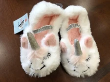 Girls Cat And Jack Unicorn Slippers Brand New Small 12-24 Months