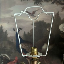 Shade carrier 6"  gimble/ gimbal / lampshade holder for table lamp or stand