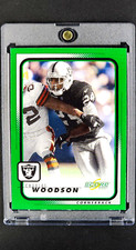 2001 Score #150 Charles Woodson RC Rookie Oakland Raiders Football Card. rookie card picture