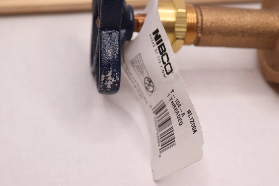 Nibco Threaded Rising Stem Gate Bronze 200# NL1Z00A - Image 2 of 4