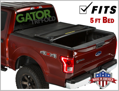 Gator Etx Tri Fold Fits 2019 Ford Ranger 5 Ft Tonneau Bed Cover Ebay