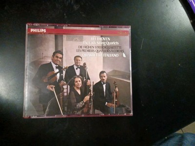 QUARTETTO ITALIANO - BEETHOVEN: THE EARLY STRING QUARTETS 3-DISC MUSIC CD SET