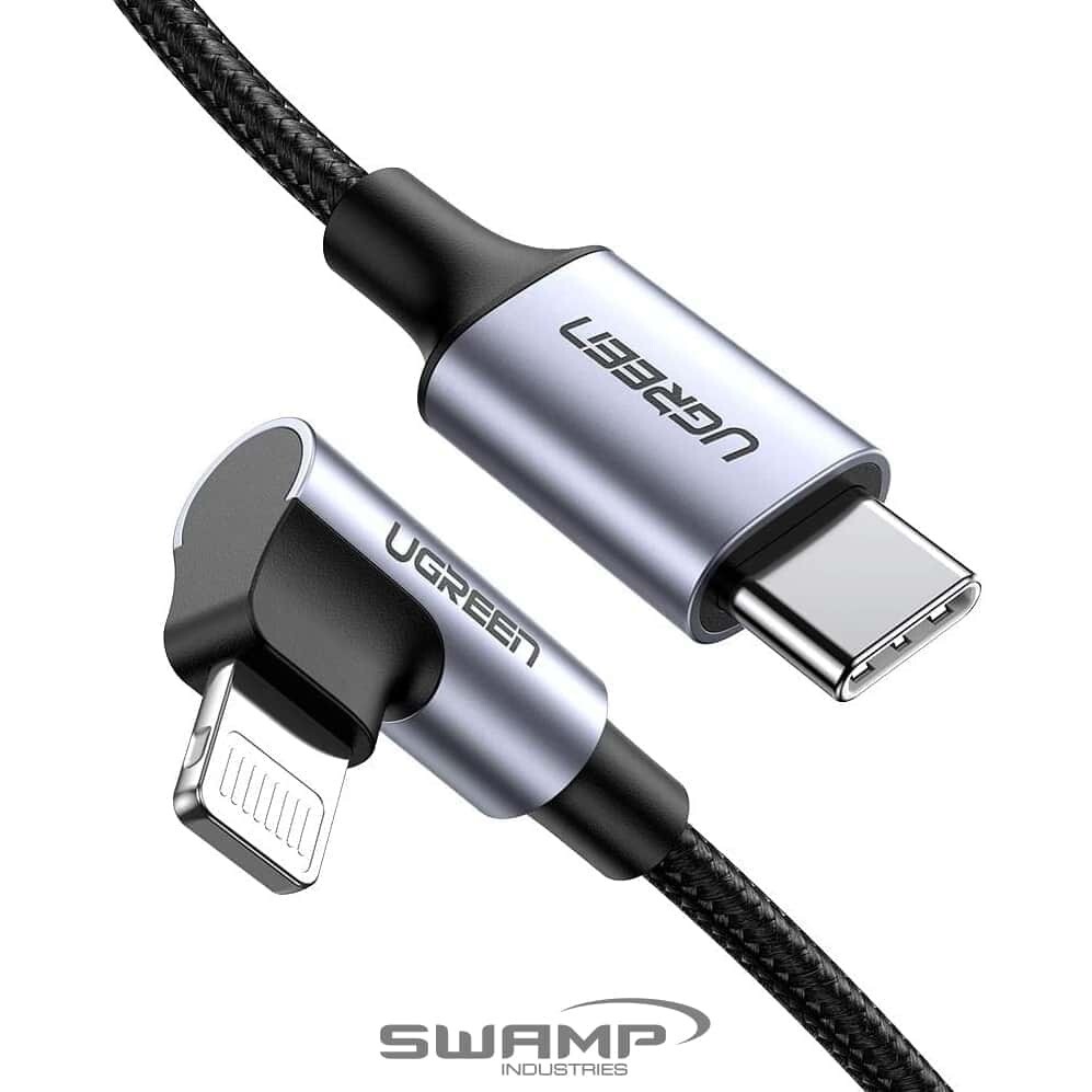 90 Degree Apple Lightning Adapter Ugreen 90 Degree MFI Certified