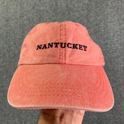 Murrays Toggery Shop Hat Men One Size Red Nantuckit Cotton Classy Preppy Strap