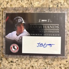2007 Tristar Prospects Plus Farm Hands Auto #TF Todd Frazier Mets