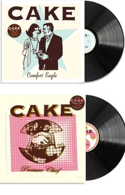 #ad 2 ALBUM LOT Cake COMFORT EAGLE PRESSURE CHIEF Vinyl LP NEW amp; SEALED $47.99