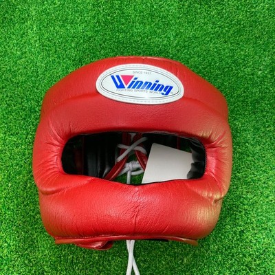 winning FG-5000 ヘッドギア 赤 Mサイズ Winning FG5000 Training Headgear for sale online | eBay