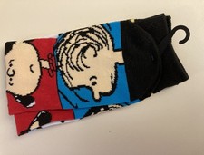 Peanuts Character Women's Crew Socks Shoe Size 6.5-12 New With Tags.