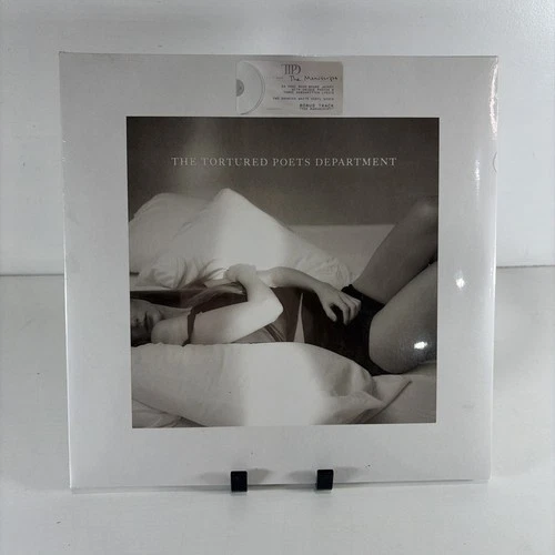 Taylor Swift The Tortured Poets Department Vinyl in Ghosted White- NEW/ SEALED