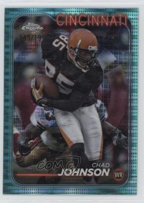 2024 Topps Chrome Aqua Sonar Refractor 145/199 Chad Johnson #29 1sn2